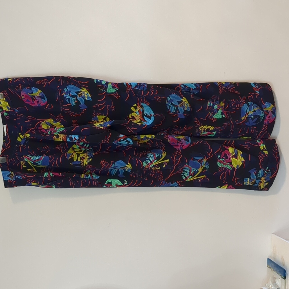 Marc Cain floral print lightweight pants Sz 8 - Picture 5 of 11